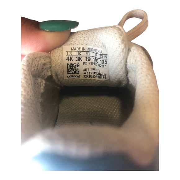 TODDLER ADIDAS SUPERSTAR SHELL Size 4K - Picture 8 of 8